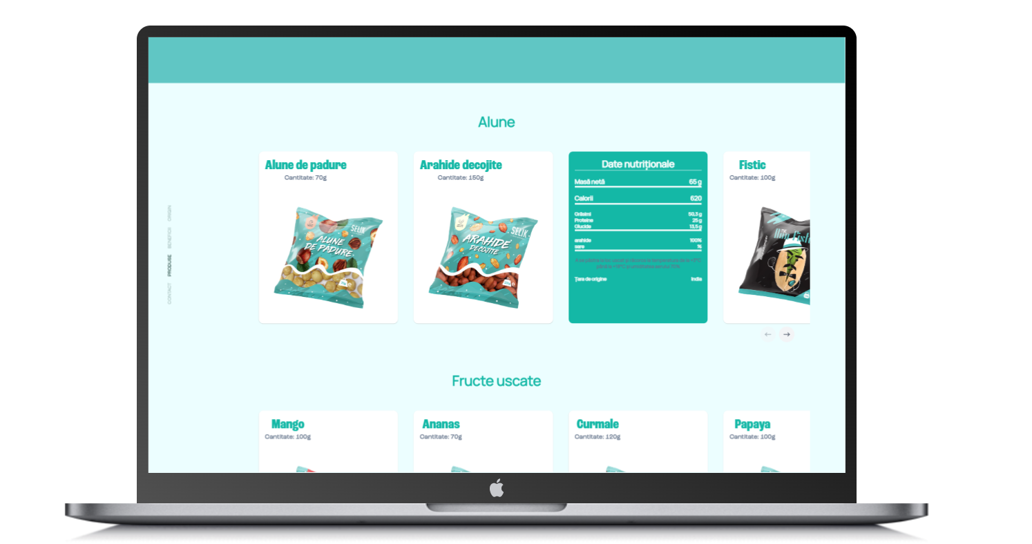 Creare site pentru Selik